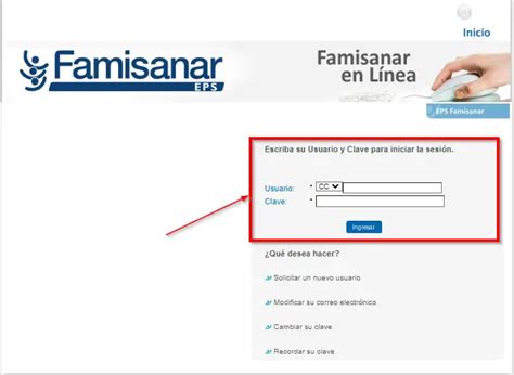 linea de famisanar|Famisanar en Línea 【 Acceso a Servicios 】2024